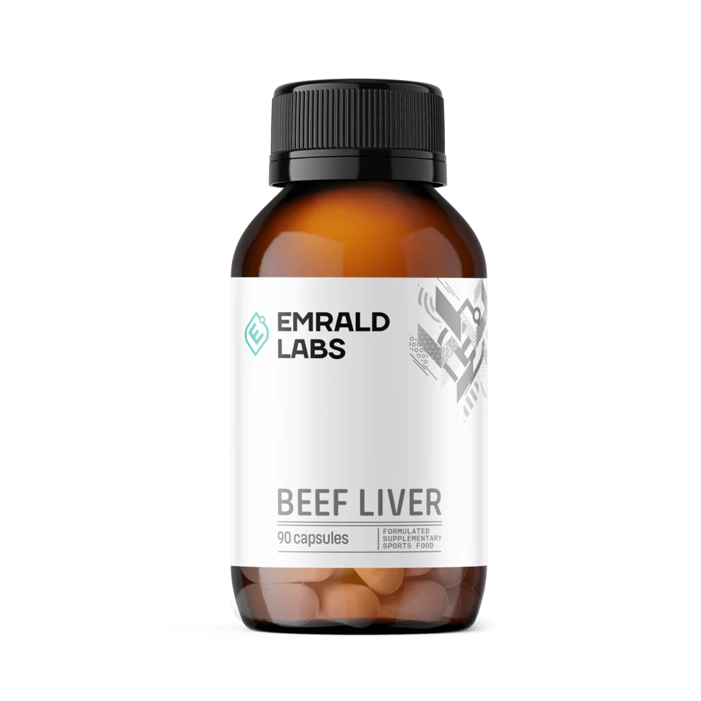 Emerald Labs Beef Liver Capsules 90